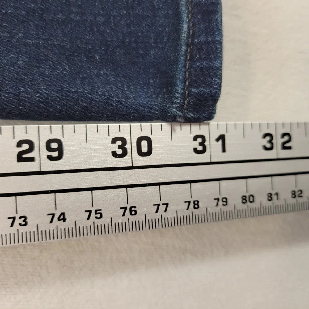 J.Crew 484 Slim Fit Jeans Mens 28x32 Dark Wash Low Rise Stretch Denim